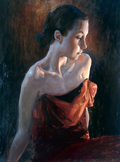 Nathaniel Skousen - Ballerina portrait